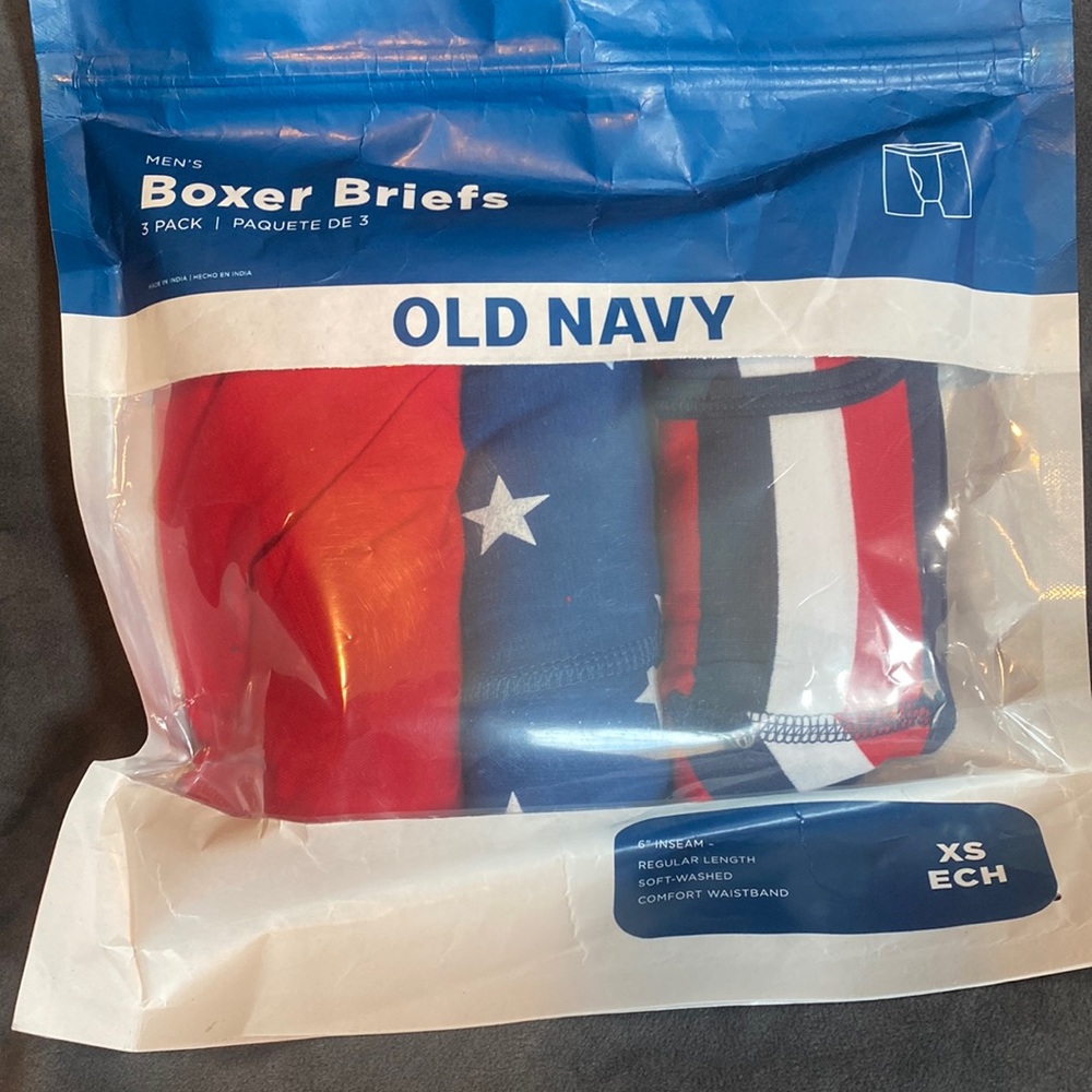 Men boxers briefs, 3 pack